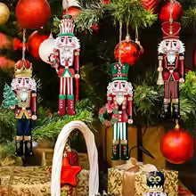 Cascanueces Navideños Árbol (12)